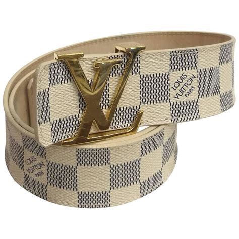 white damier louis vuitton belt replica|louis vuitton damier belt price.